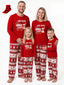 Patpat Family Christmas Matching Pajamas for Men 2 Piece Red Reindeer Long Sleeve Top & Pants Sets with Christmas Socks,Men XXL