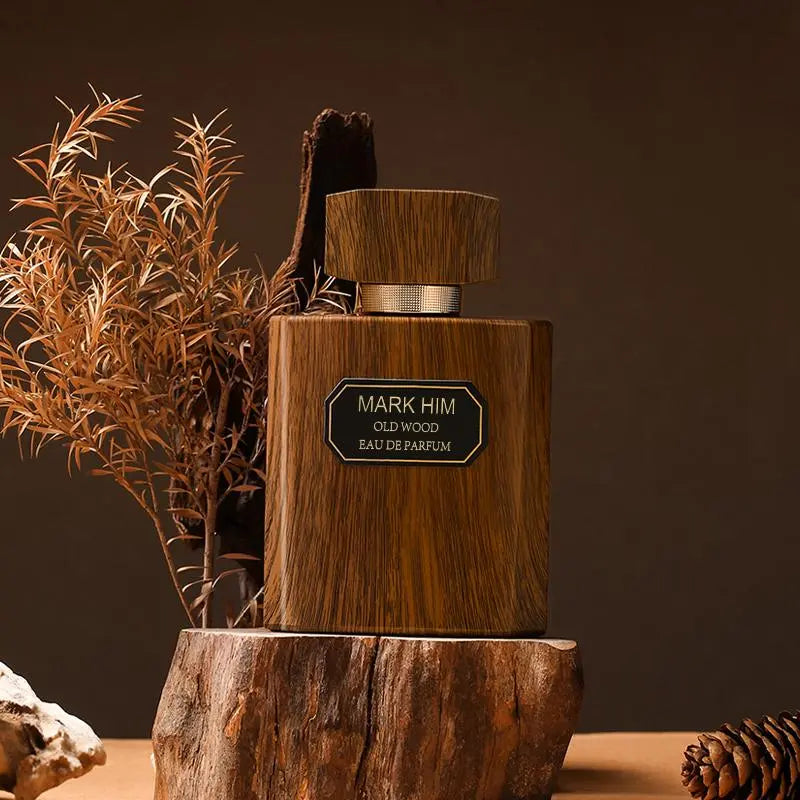 100Ml Men'S Fragrance, Long Lasting Aromatic Woody Fragrance Wooden Sandalwood Mist, Daily Use Perfume for Dating, Party, Birthday Gift