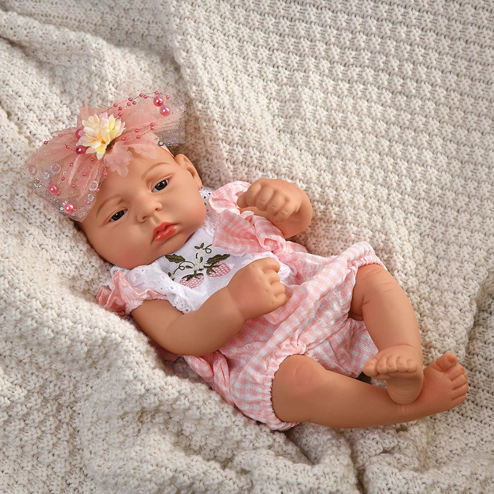 15.75Inch Dolls 40Cm Reborn Dolls Dolls Toys Lifelike Reborn Dolls Full Body Vinyl Dolls Cute Doll Toys Birthday Gift for Women