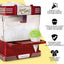 Nostalgia Cotton Candy and Snow Cone Machine Bundle - Retro Treat Makers