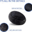 Washable Dog round Bed - Large Donut Dog Bed, Comfy Calming Cuddler