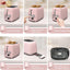 Toaster 2 Slice,Retro Stainless Steel Toaster with 6 Settings, 1.5 in Extra Wide Slots, Bagel/Defrost/Cancel Function, Removable Crumb Tray (Baby Pink)