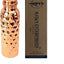 RATAN ENTERPRISES Pure Copper Diamond Water Bottle with Lid 900 ML