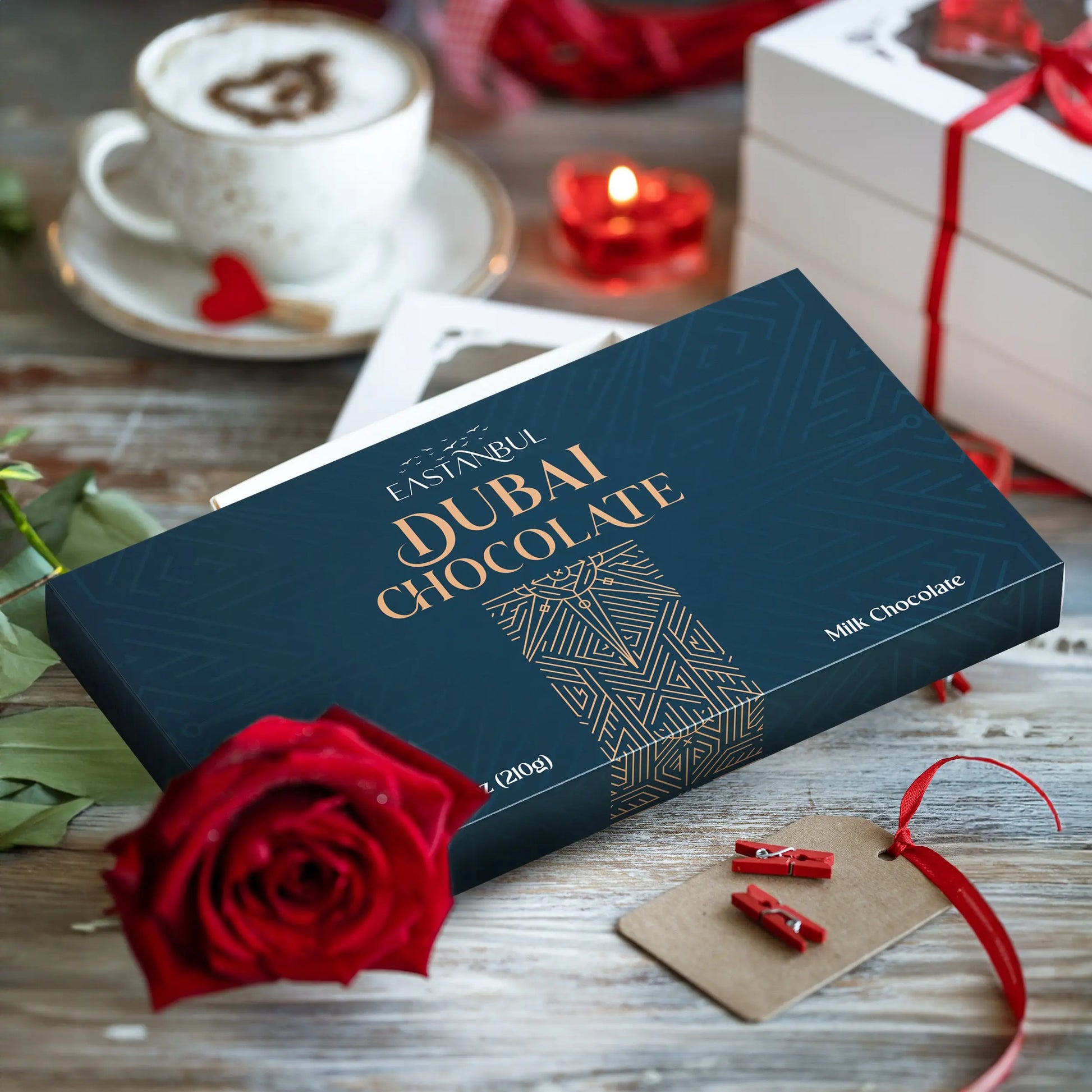 Eastanbul Dubai Chocolate Bar Pistachio,Viral Candy, 3 Pieces X Each 2.5Oz Kunafa Pistachio Mix Chocolate Bar with Phyllo Dough