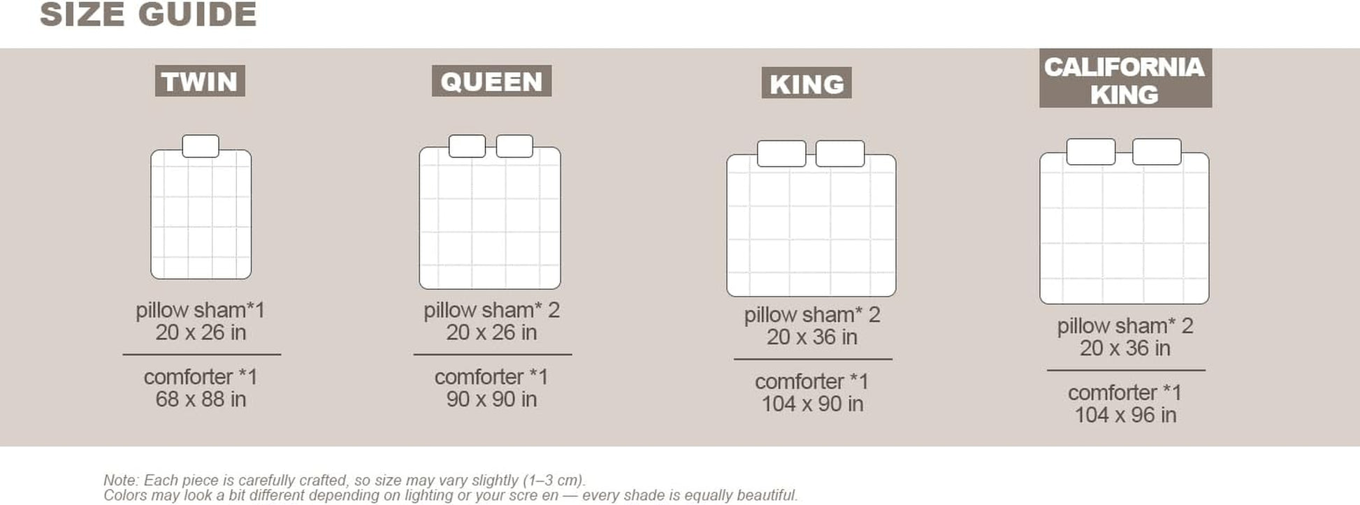 Brown Boho Seersucker Comforter Set King Size,Textured Lightweight Breathable Bedding 1 Comforter& 2 Shams