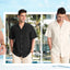 GENTS BLISS Men Linen Shirts Casual Short Sleeve Button down Shirts for Men Beach Tops with Pocket