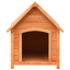 vida Xl Dog House Solid Pine & Fir Wood 28.3"x33.5"x32.3"