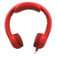 FLEX-PHONES INDESTRUCTIBLE RED FOAM HEADPHONES