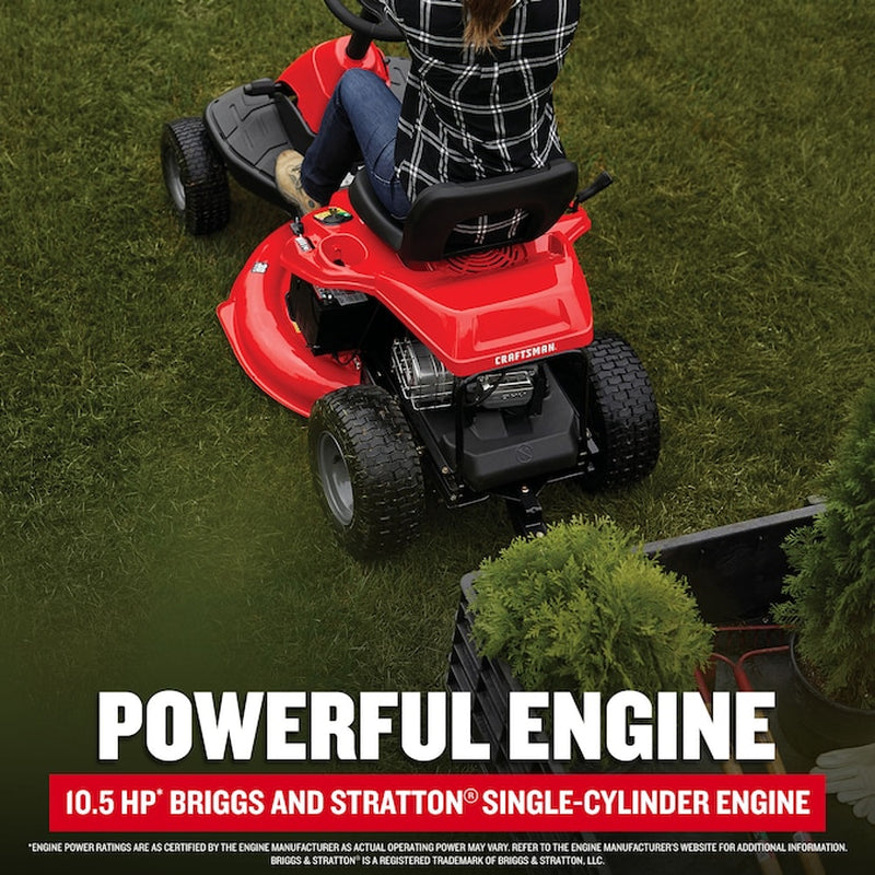 R110 30-In 10.5-HP Gas Riding Lawn Mower