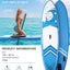 Naipo Inflatable Paddle Board Stand up Paddle Board 6 in Thick with Sup Accessories and Carry Bag and Fast Pumping for Adults and Youth
