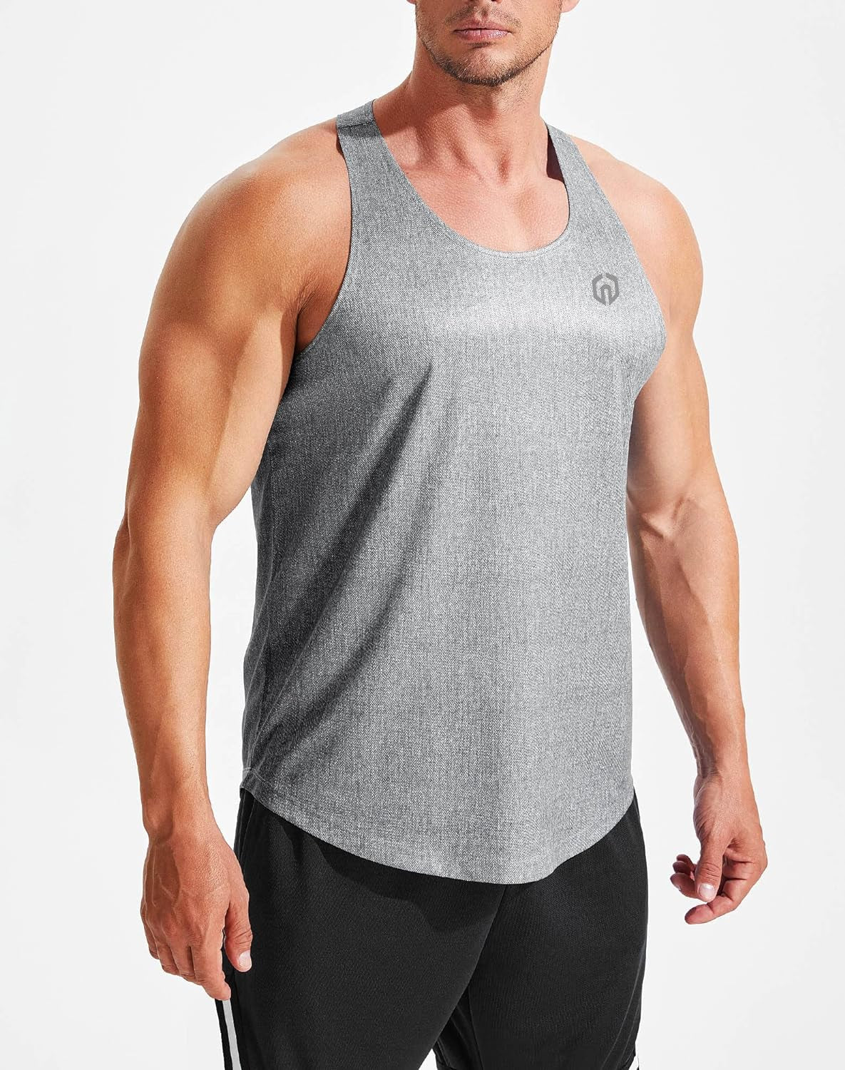 NELEUS Men'S Workout Running Tank Top Sleeveless Gym Athletic Shirts