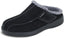 Orthofeet Men'S Orthopedic Asheville Adjustable Faux Fur Lined Slipper