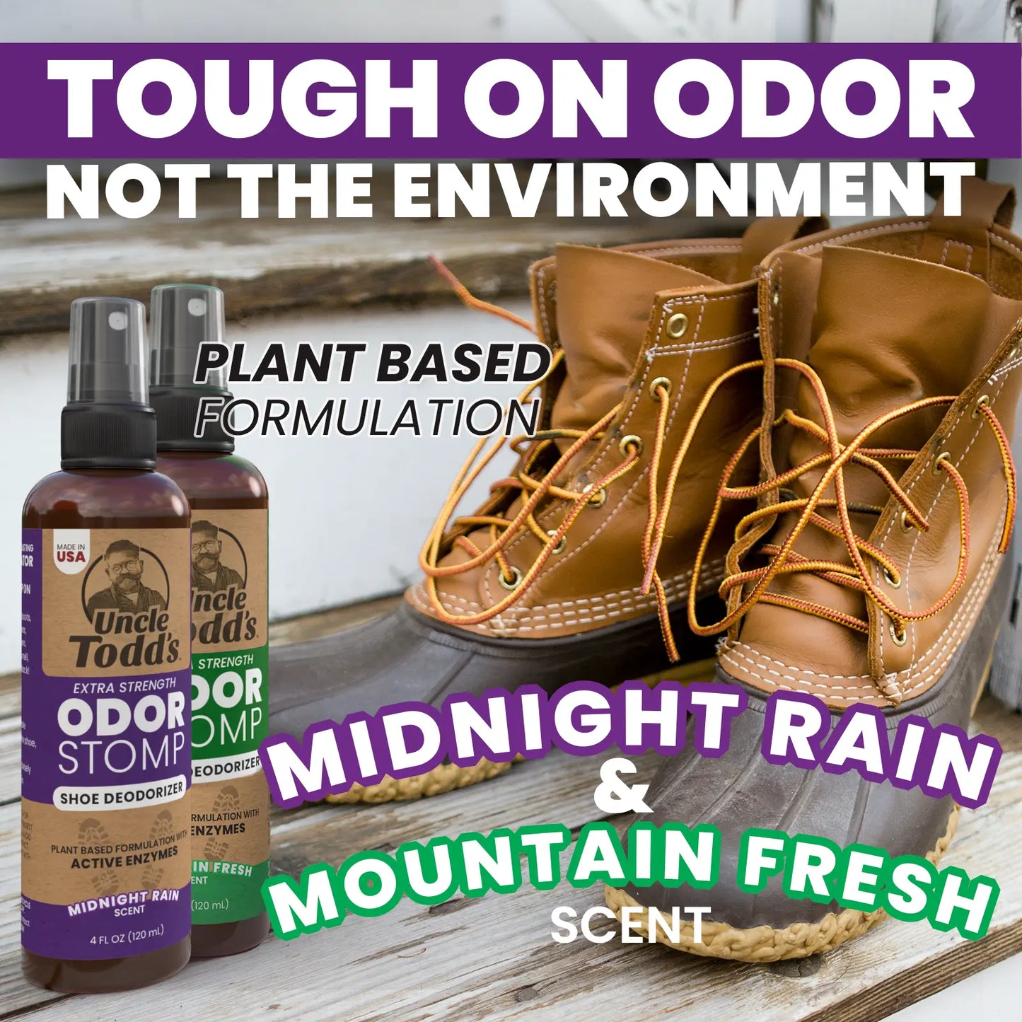 Odor Stomp Odor Eliminator - 2 Pack Bundle