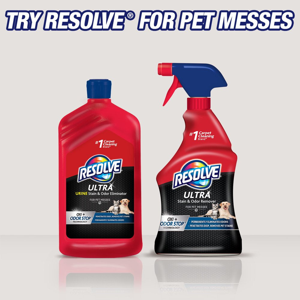Resolve Ultra, 32 Oz, Stain & Odor Remover for Pet Messes