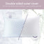 Virtu Temperature Regulating Memory Foam Pillows King Pillows Set of 2, Reversible King Size Pillows, Cooling Pillows King 20" X 36"
