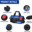 WORKPRO 18-Inch Close Top Wide Mouth Storage Tool Bag with Adjustable Shoulder Strap, Sturdy Bottom