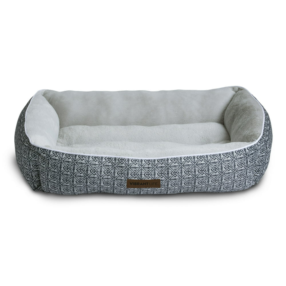 Vibrant Life Lounger Pet Bed, Large, 36" X 27"