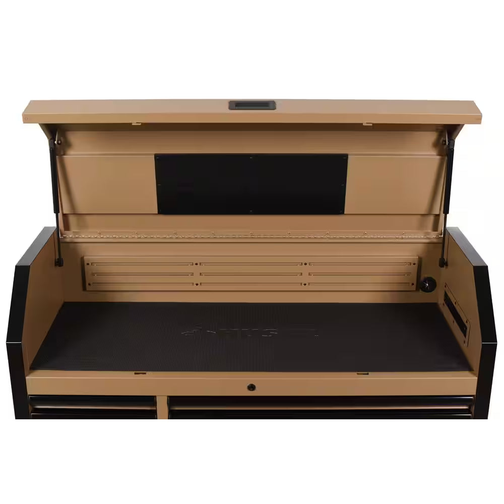 Heavy Duty 52 In. W 6-Drawer Matte Tan Top Tool Chest