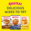 (6 Pack) Krusteaz Meyer Lemon Pound Cake Mix, Pound Cake Baking Mix with Lemon Flavored Glaze, 16.5 Oz Box​