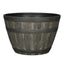 Better Homes & Gardens 20" X 20" X 13" Brown Resin Whiskey Barrel Planter