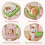 Cactus Cat Tree, 42In Cat Tower for Indoor Cats, Multi Level Kitten Condo Scratching Post, Cat Activity Center Pet Furniture W/Ball, Plush Perch, Platform, Basket