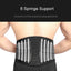 Lower Back Support Brace Lumbar Waist Belt Double Pull Breathable Belt Men Women