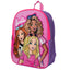 Barbie Backpack for Girls, Elementary School Book Bag with Padded Straps, Pink