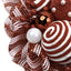 Northlight Peppermint and Berries Small Christmas Wreath - 20" - Unlit
