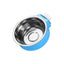 2 Pieces Removable Stainless Steel Crate Dog Bowl for Pet Kennel Hanging Food Water Feeder Bowl Cage Coop Cup in Blue & Pink for Puppy Medium Dog Cat Rabbit Ferret Bird