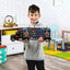 Toy Truck Transport Car Carrier - Toy Truck Includes 6 Toy Cars and Accessories - Toy Trucks Fits 28 Toy Car Slots - Great Car Toys Gift for Boys and Girls - Original by Play22Usa