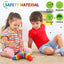 Kidditouch 4 Pcs Slug Sensory Toys for Kids with Autism, Fidget Toy for Autistic Kids & Adults, 3D Articulated Slugs