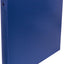 Better Office Products Flexible 3 Ring Poly Binder with Pocket, 1 Inch, Letter Size, 4 Pack-Red, Blue, Purple, and Black