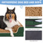 Payusd Dog Bed for Large Medium Small Dogs Orthopedic Dog Sofa Bed Non Slip Pet Couch with Removable Washable Cover Supportive Egg Crate Foam S to XL
