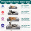 Furhaven Memory Foam Dog Bed for Large Dogs W/ Removable Bolsters & Washable Cover, for Dogs up to 95 Lbs - Plush & Velvet Waves Perfect Comfort Sofa - Brownstone, Jumbo/Xl