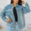 Unique Encounter Oversized Denim Jacket