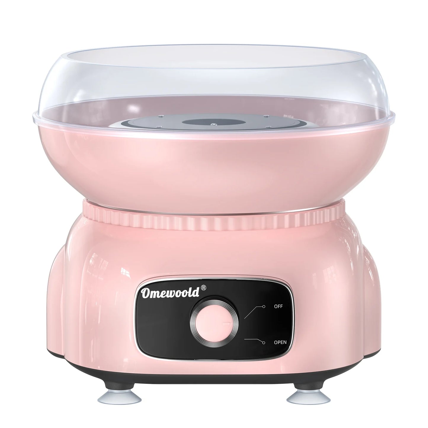 Cotton Candy Machine,Pink Cotton Candy Maker 500W Candy Floss Sugar Maker Machine Birthday Party Gift