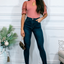 What You Want High Waisted Extreme Stretch Skinny Jeans