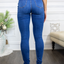 Just a Little Knee Cut High Waisted Great Stretch Jeans