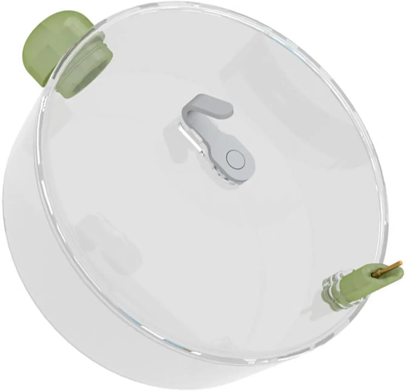 330Ml Automatic Bird Water Dispenser - Touch Needle Mechanism Cage Mounted Parrot Water Bottle with Easy Refilling