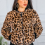 Wild Things Animal Print Bomber Jacket