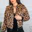 Wild Things Animal Print Bomber Jacket