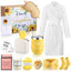 Nuogo 13 Pcs Birthday Gifts for Women Spa Basket Set for Women Mother'S Day Gifts Mirrors Socks Steamers Jewelry Case Bath Robe Mom Nurse Girlfriend Wife