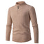 Jsaierl Sweaters for Men Cable Knit Crew Neck Top Long Sleeve Dressy Casual Fall and Winter Quarter Zip Pullover Sweater