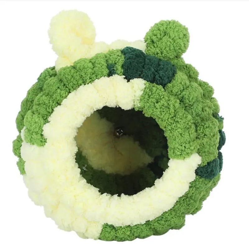 Cozy Bird Breeding & Resting Hut - Soft Snuggle Shelter, Warm Secure Space for Indoor Cages, Ideal for Budgie Cockatiel Conure Lovebird Canary Finch Hamster & Small Pets