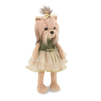 Wise Elk Dressed Up Stuffed Animal Lucky Doggy York Terrier