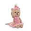Wise Elk Dressed Up Stuffed Animal Lucky Doggy - Roses Mix