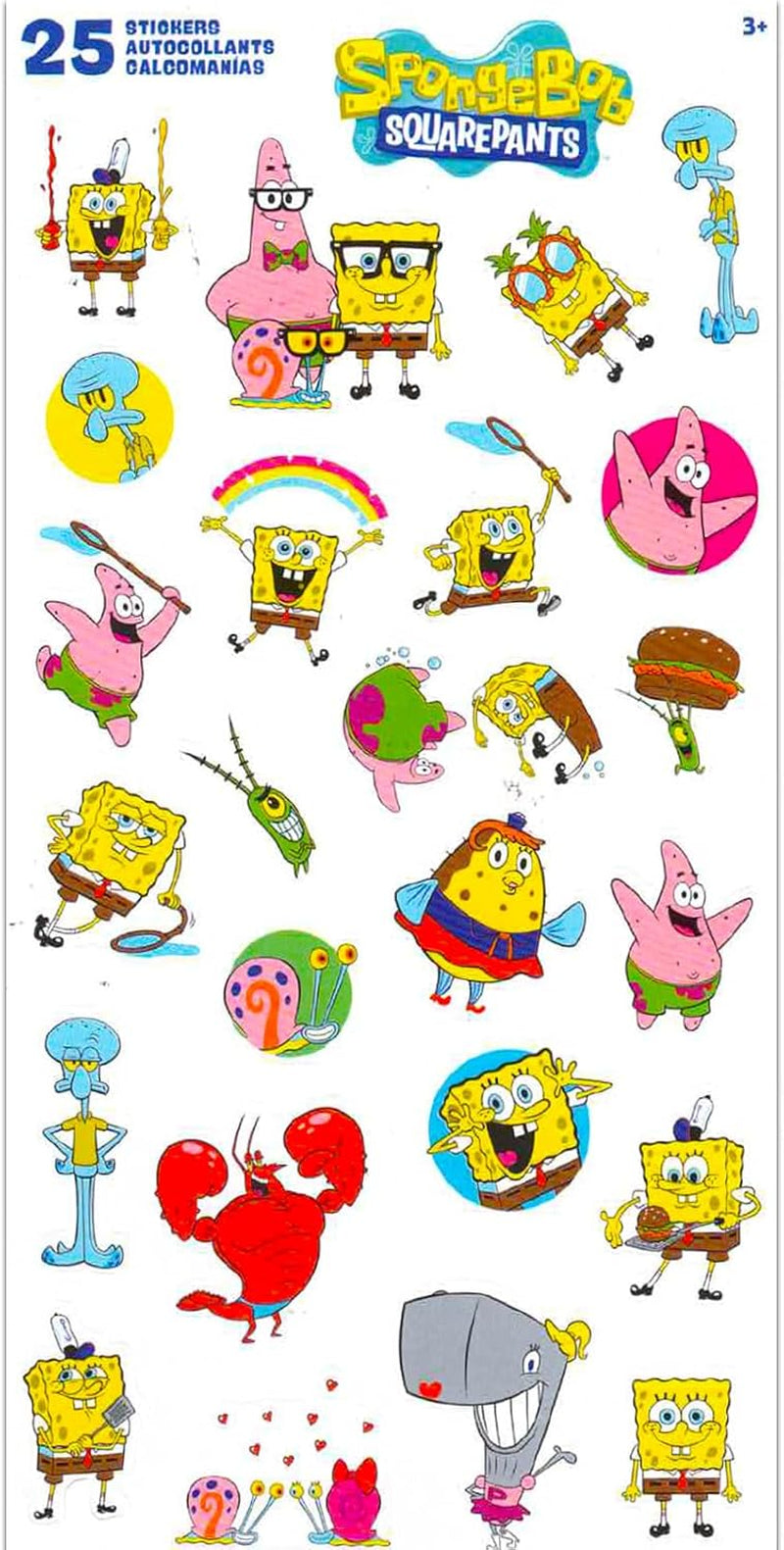 Spongebob Bedspread Twin Set for Kids - Bundle with Quilted Bedspread for Full Bed plus Stickers, More | Spongebob Twin Bedding Set for Boys, Girls