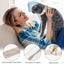 Cat Collar,2 Pack White Hemp Cat Collars Breakaway with Bell, DOGWONG Safety Buckle Wedding Cat Collar for Girl Boy Cats and Small Dogs，Adjustable 7-12 Inch,Pet Supplies Accessories