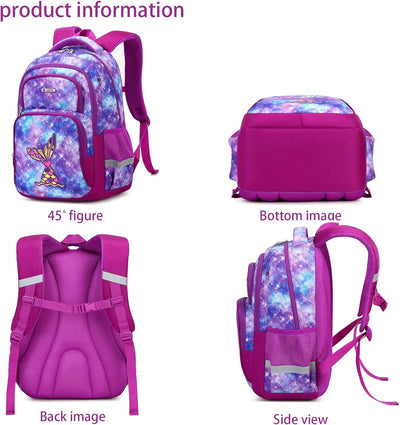 3Pcs Boys Dinosaur Backpack Set with Lunch Box Pencil Case, School Book Bag for Kids Elementary Preschool 1