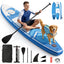 Naipo Inflatable Paddle Board Stand up Paddle Board 6 in Thick with Sup Accessories and Carry Bag and Fast Pumping for Adults and Youth